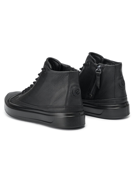 ECCO ECCO Sneakersy Flexure T-Cap W 22181301001 Čierna