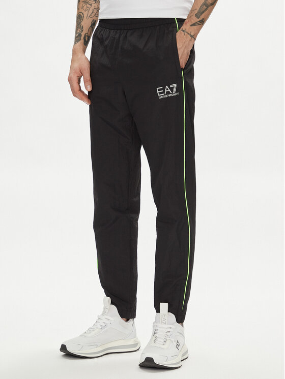 EA7 Emporio Armani EA7 Emporio Armani Trenerka 6RPV79 PJSRZ 1200 Crna Regular Fit