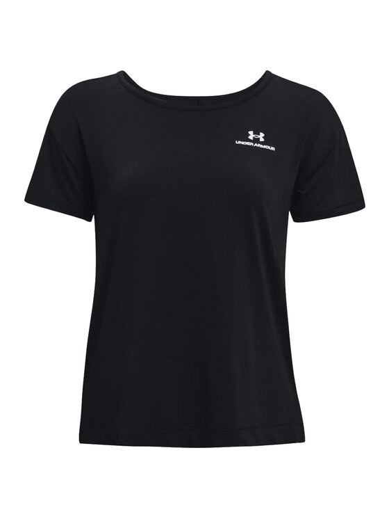 Magliette under armour nero on sale