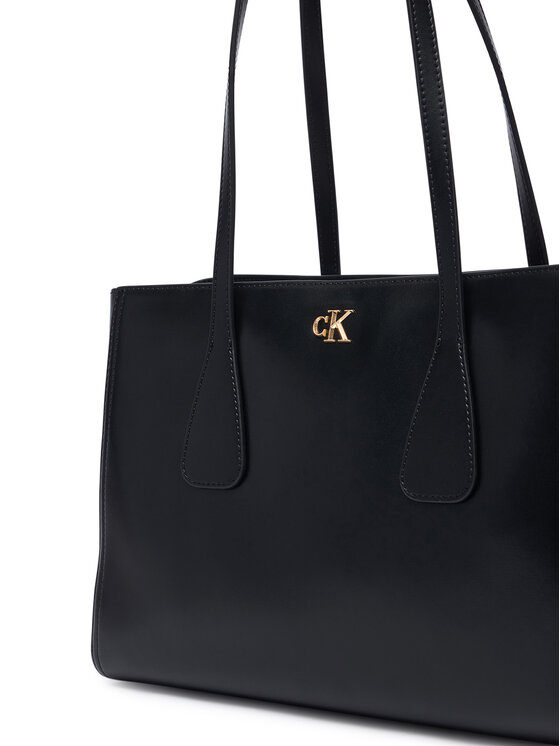 Calvin Klein Calvin Klein Ročna torba Ck Medium Work Tote LV04F3442G Črna