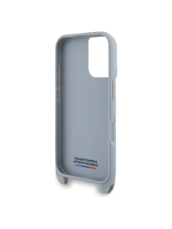 BMW Motorsport BMW Motorsport Etui na telefon Apple iPhone 16 Szary