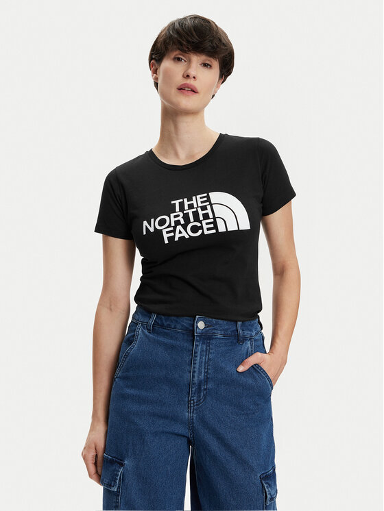 The North Face The North Face T-Shirt Easy NF0A87N6 Černá Regular Fit