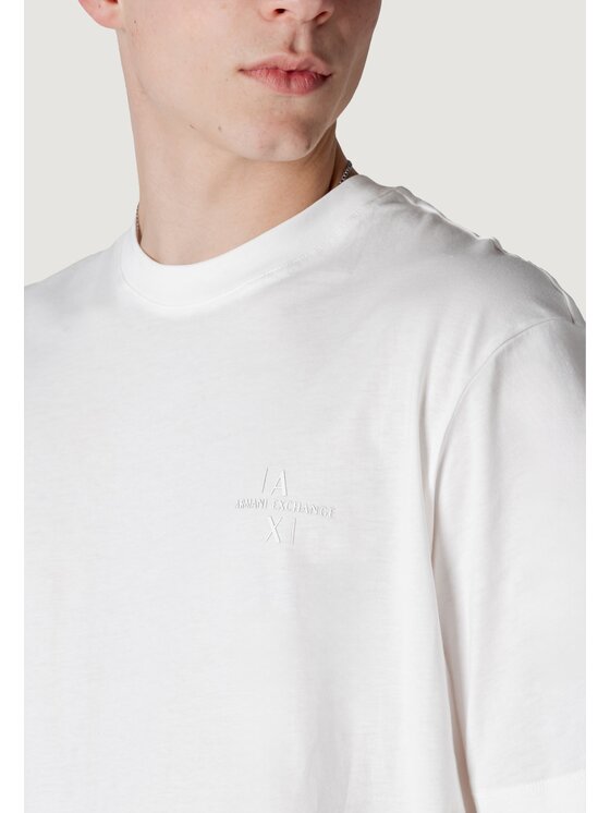 Armani Exchange Armani Exchange T-Shirt XM000763 AF12308 Biały Casual Fit