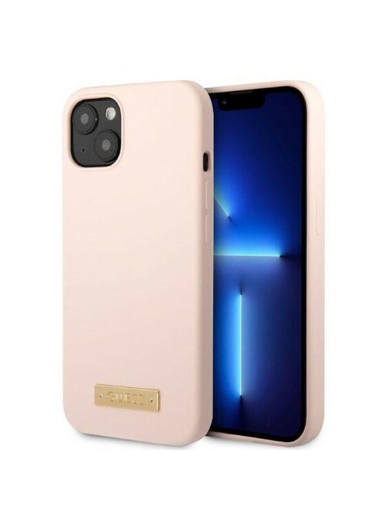 Guess Guess Etui na telefon iPhone 13 Mini Różowy