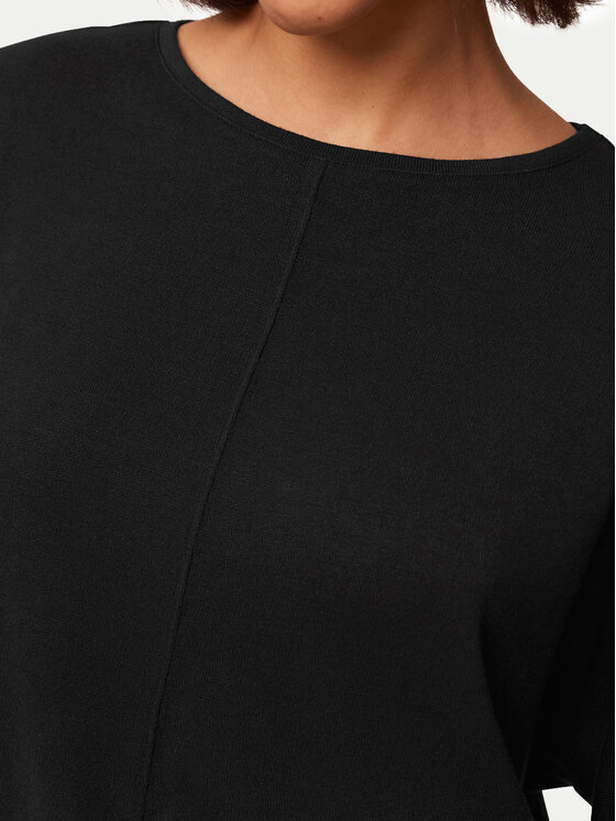 Triumph Triumph Pižamos marškinėliai Cozy Comfort 10216538 Juoda Regular Fit