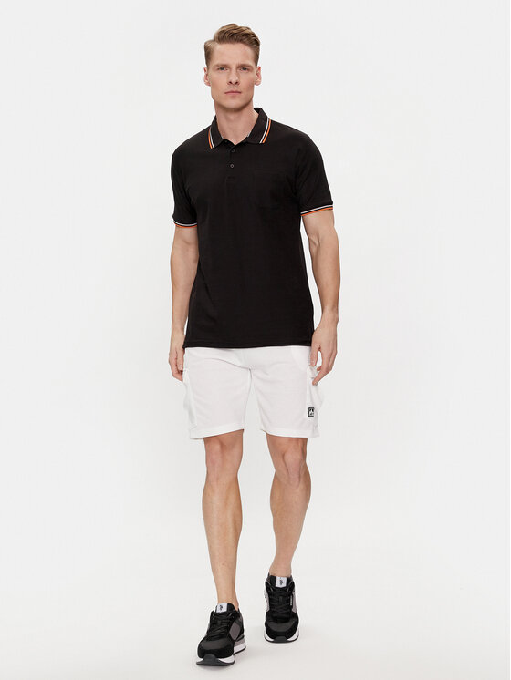 Brave Soul Brave Soul Polo särk MPS-149COSMO Must Straight Fit