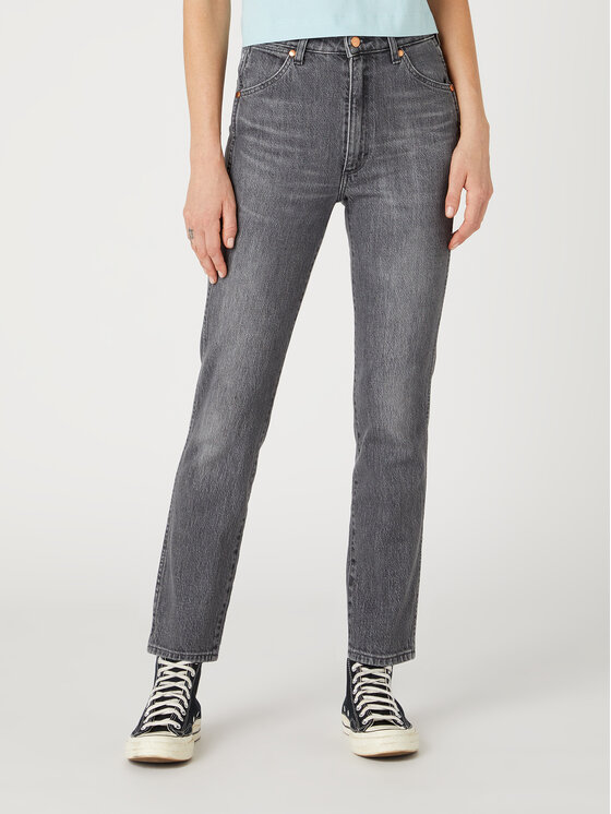 Wrangler Jeans hlače Walker 677 W2HC4129T 112332364 Siva Slim Fit