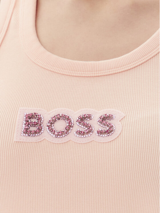 BOSS BOSS Top C-Ematite 50536985 Pomarańczowy Slim Fit