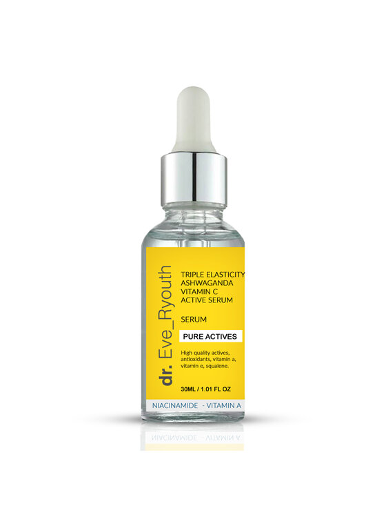dr. Eve Ryouth dr. Eve Ryouth Potrójna elastyczność Ashwaganda Witamina C Silne aktywne serum Serum