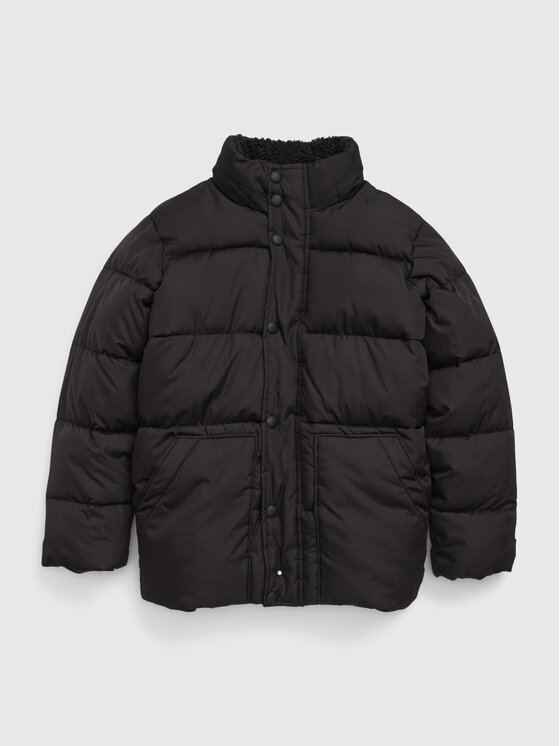 Gap Gap Зимова куртка 729969-00 Чорний Regular Fit