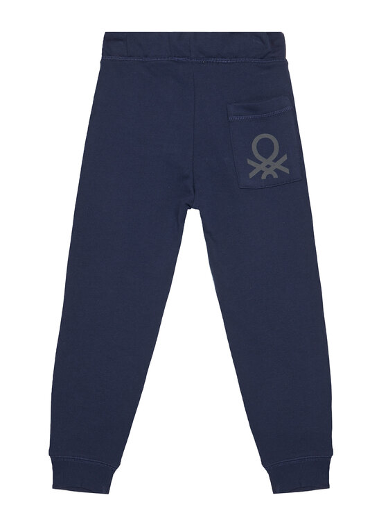 United Colors Of Benetton United Colors Of Benetton Pantaloni da tuta 3J68CF058 Blu scuro Regular Fit
