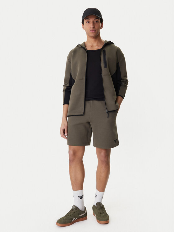 Reebok Reebok Αθλητικό σορτς Armstrong RK25546CCM Πράσινο Regular Fit