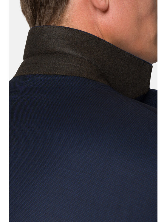 Lancerto Lancerto Garnitur Jukon GA073123000011 Granatowy Slim Fit
