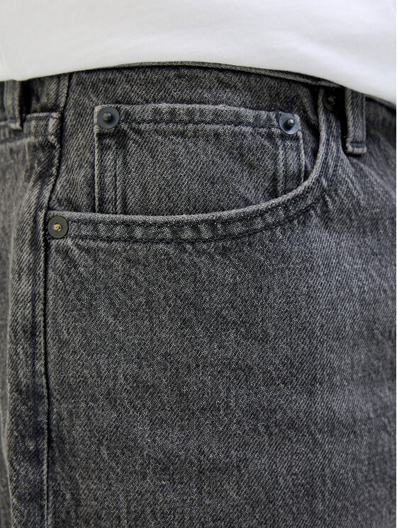 Jack&Jones Jack&Jones Szorty jeansowe 12269533 Czarny Loose Fit