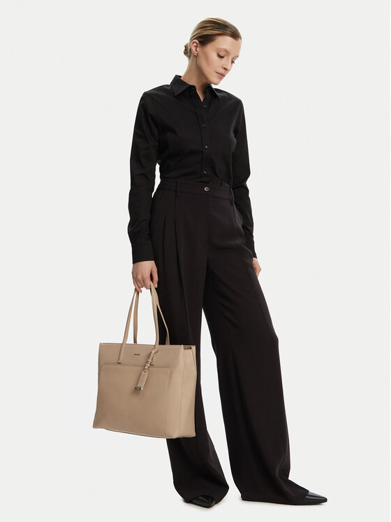 Calvin Klein Calvin Klein Käekott Ck Must Medium Shopper W/Pocket K60K613019 Beež