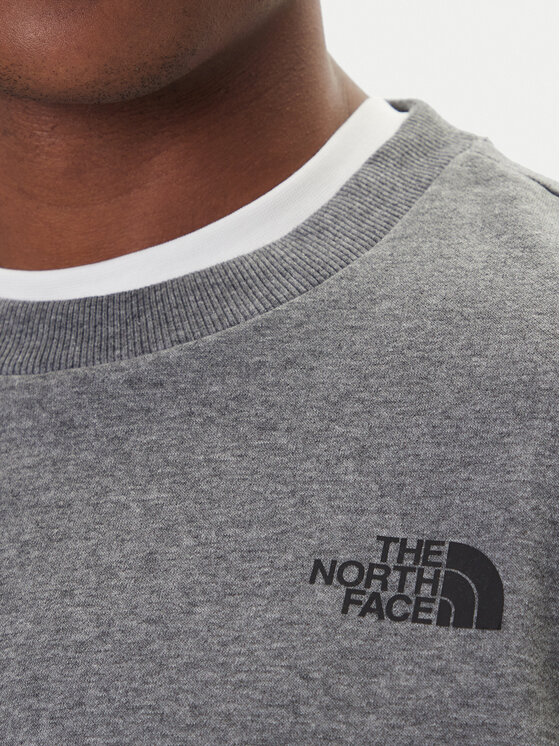 The North Face The North Face Džemperis Simple Dome NF0A89FB Pilka Regular Fit