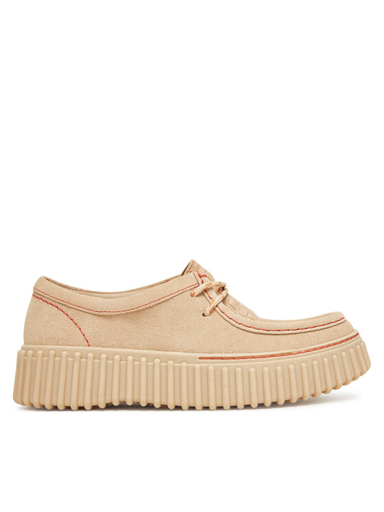 Clarks Clarks Félcipő Torhill Bee 26181191 Ekru