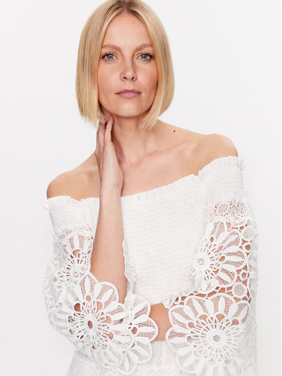 Vestito estivo IC23 018 Bianco Regular Fit