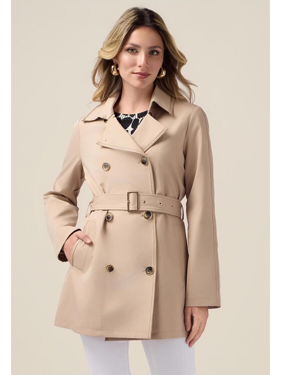 Oltre Oltre Płaszcz zimowy 0047R000438N002 Kremowy Regular Fit