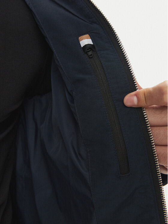 BOSS Boss Bomber striukė H-Comber 50519981 Tamsiai mėlyna Regular Fit