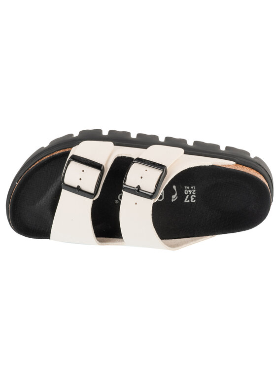 Birkenstock Birkenstock Klapki Birkenstock Arizona Papillio Chunky BF Biały