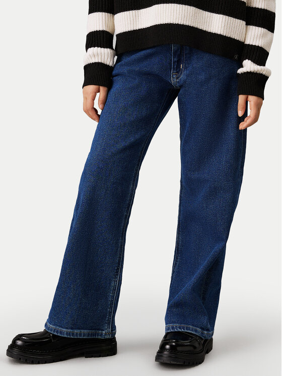 Calvin Klein Jeans Calvin Klein Jeans Blugi Authentic IG0IG02603 Albastru Bootcut Fit