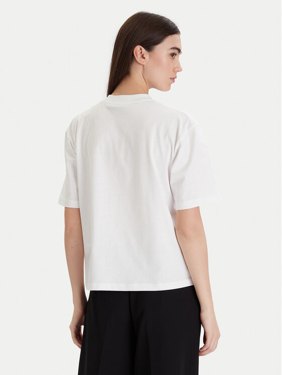 KARL LAGERFELD KARL LAGERFELD Póló A1W17013 Fehér Regular Fit
