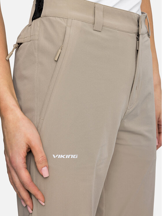 Viking Viking Spodnie outdoor Expander Man Shorts Beżowy Regular Fit