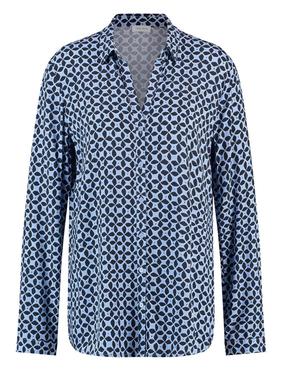 Gerry Weber Gerry Weber Koszula 560016-31404 Granatowy Regular Fit