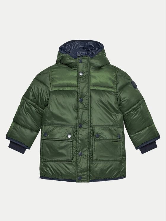 Original Marines Vatovaná bunda DEA2506B Zelená Regular Fit