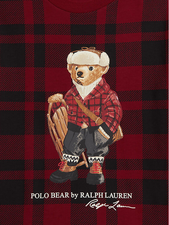 Polo Ralph Lauren Polo Ralph Lauren Marškinėliai 323981259001 Vyšninė Regular Fit