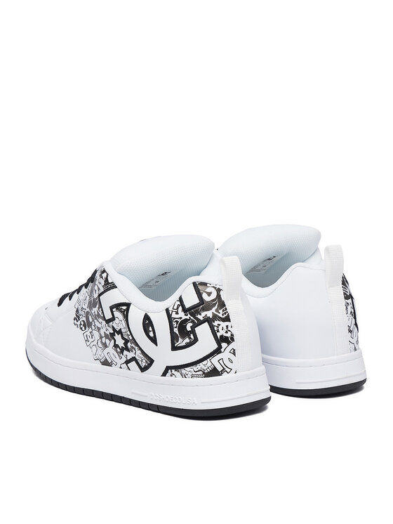 DC Shoes DC Shoes Sneakersy CEOWB-MP40-160W Biały