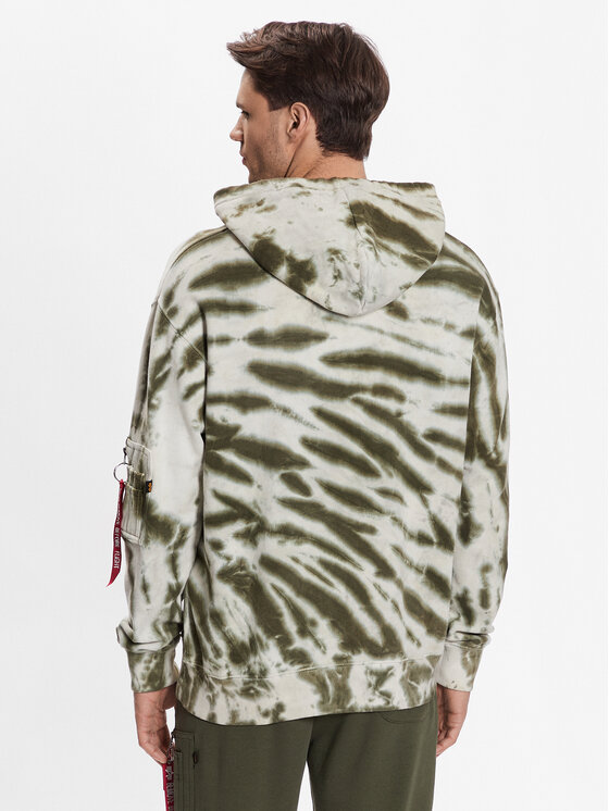 Alpha Industries Alpha Industries Bluza Tie Dye 106335 Kolorowy Regular Fit