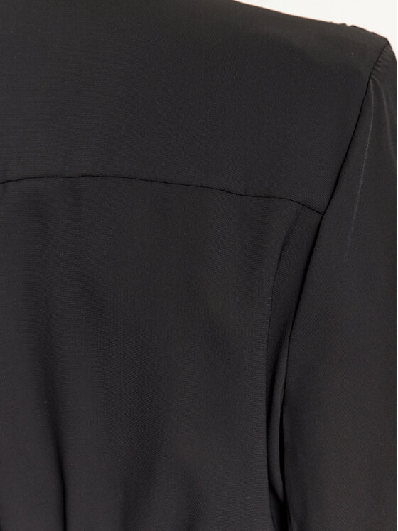 Rinascimento Rinascimento Kleid für den Alltag CFC0116051003 Schwarz Regular Fit