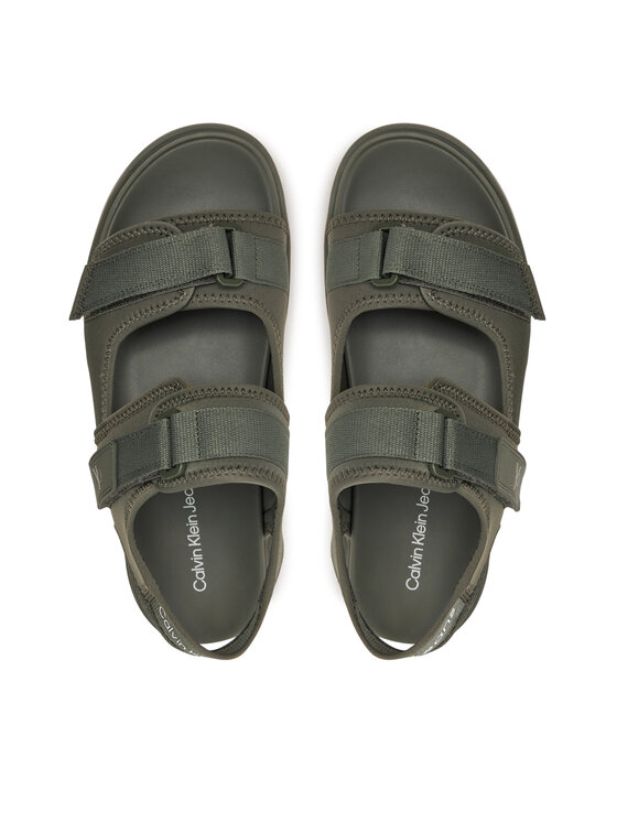 Calvin Klein Jeans Calvin Klein Jeans Basutės Sandal Velcro Np In Mr YM0YM00940 Žalia