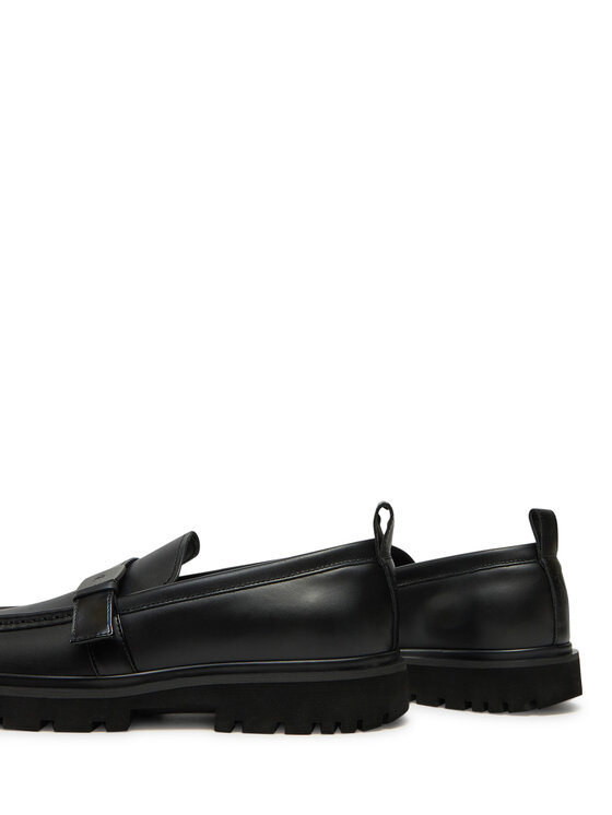 Calvin Klein Jeans Calvin Klein Jeans Mokasyny Eva Apron Loafer Hdw YM0YM01252 Czarny