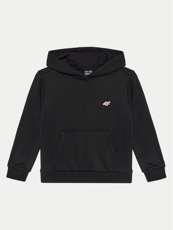 4F Mikina 4FJWMM00TSWSF1316 Čierna Regular Fit