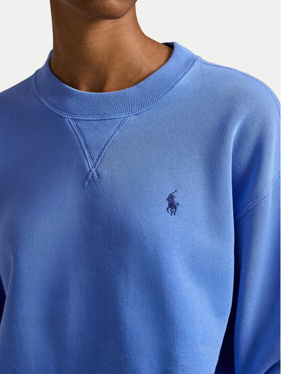 Polo Ralph Lauren Polo Ralph Lauren Džemperis ar kapuci 211971697503 Gaiši zils Relaxed Fit