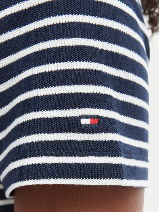Tommy Hilfiger Tommy Hilfiger Každodenné šaty WW0WW48745 Tmavomodrá Regular Fit