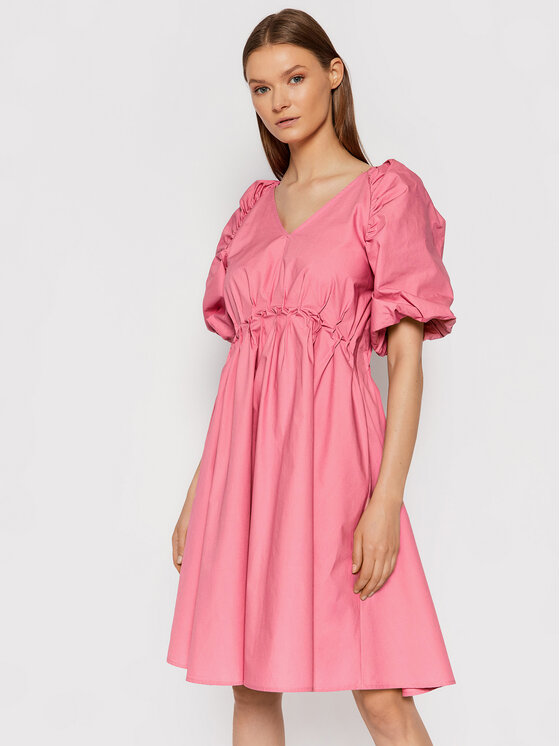 Gestuz Gestuz Φόρεμα καθημερινό Scarlettgz 10905400 Ροζ Loose Fit