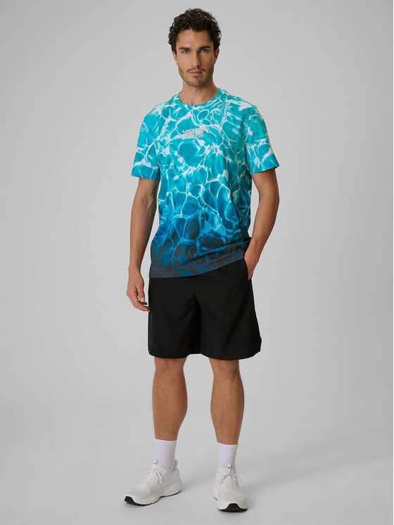 4F 4F T-shirt 4FRSS26TTSHM3998-47A Verde Relaxed Fit
