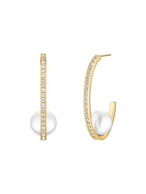 Rosefield Rosefield Kolczyki MODERN PEARL Złoty