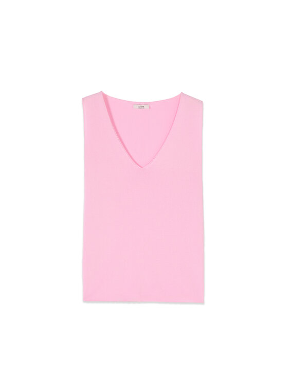 Oltre Oltre Maglione M527J005299N006 Rosa Slim Fit