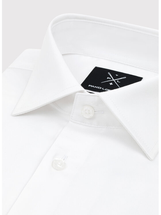 Pako Lorente Pako Lorente Koszula P000B-1X-002 Biały Slim Fit