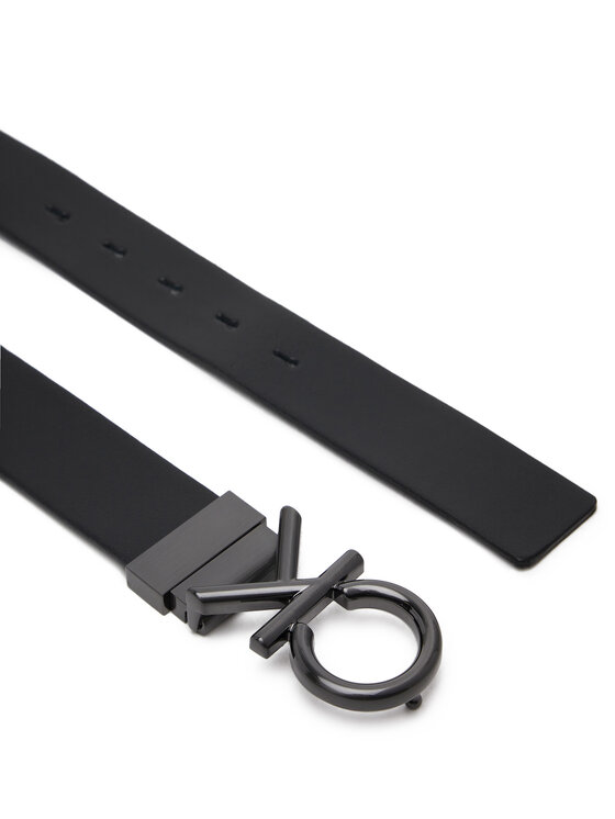 Calvin Klein Calvin Klein Curea pentru Bărbați Adj/Rev Ck Metal Bombe Mono 35Mm K50K512829 Negru