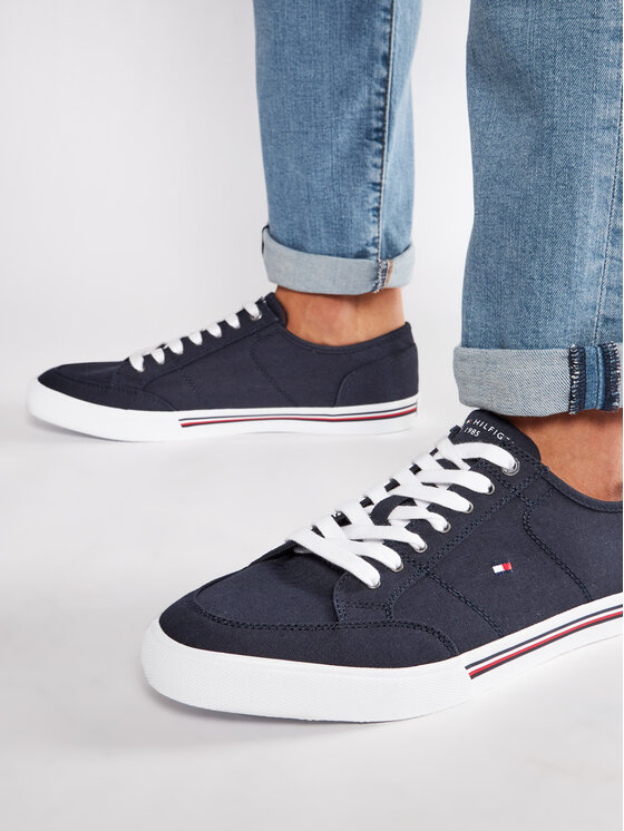 Tommy hilfiger core corporate textile sneaker clearance