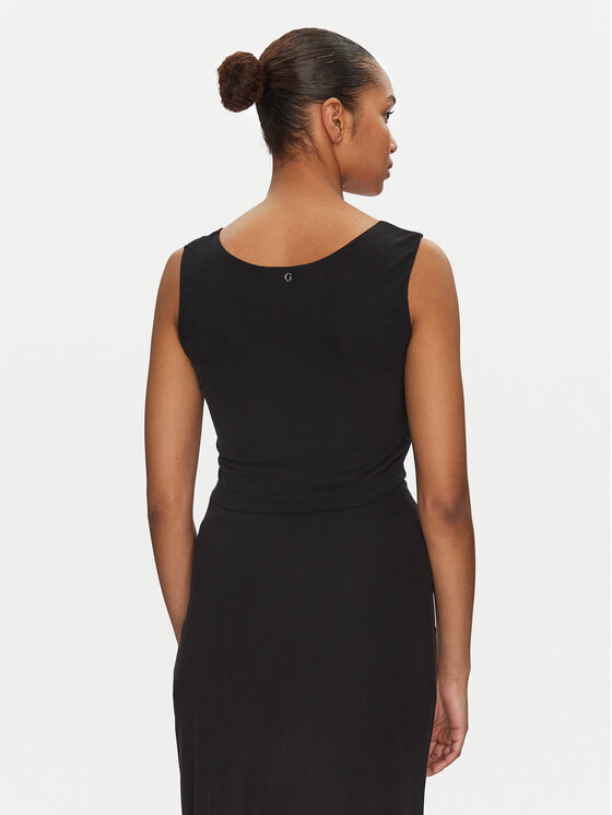 Guess Guess Topiņš W5GP22 KAQL2 Melns Regular Fit