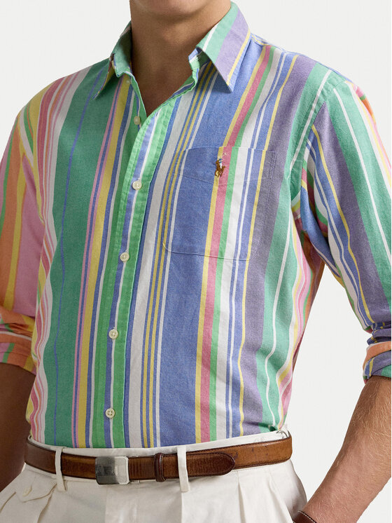 Polo Ralph Lauren Polo Ralph Lauren Koszula 710961342001 Kolorowy Slim Fit