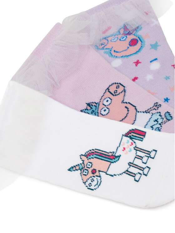 Peppa Pig Peppa Pig Κάλτσες ACCCS-SS25-205PP(3-PACK) Λευκό