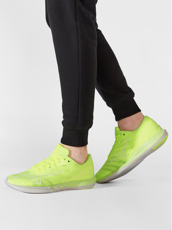 Mizuno Mizuno Tekaški čevlji Wave Shadow 5 J1GC213001 Zelena